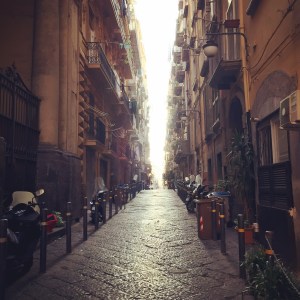 A Street in Naples